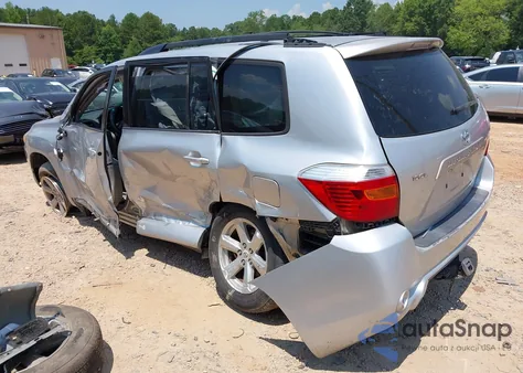 2009 Toyota Highlander from USA, damaged, VIN JTEDS41A592071265